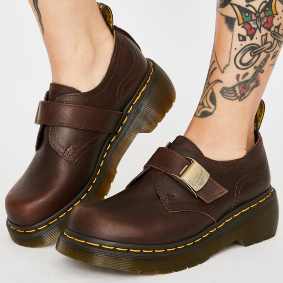 New Dr Marten Aukley Leather Oxford 